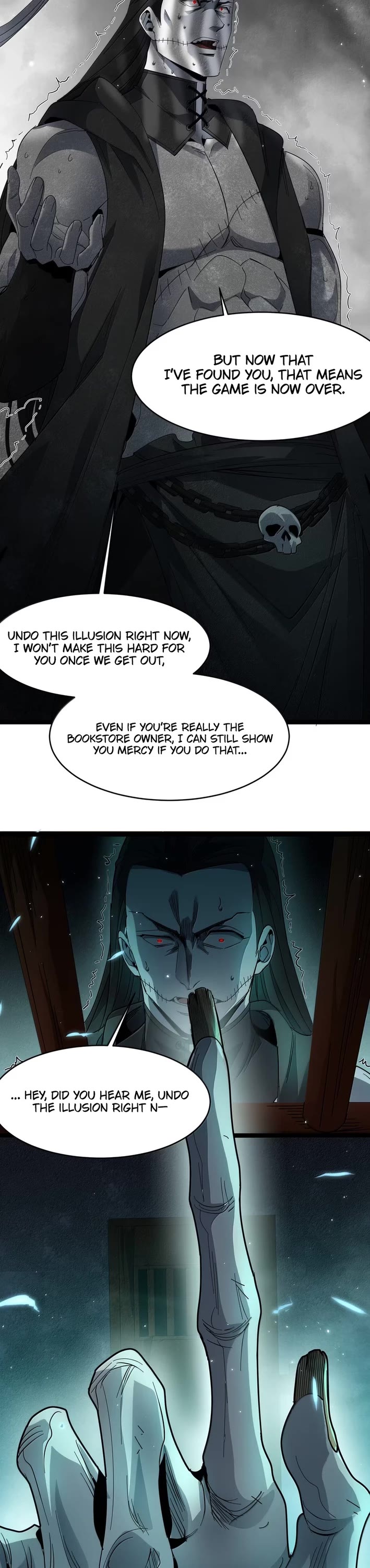 I’m Really Not the Evil God’s Lackey chapter 160 page 9