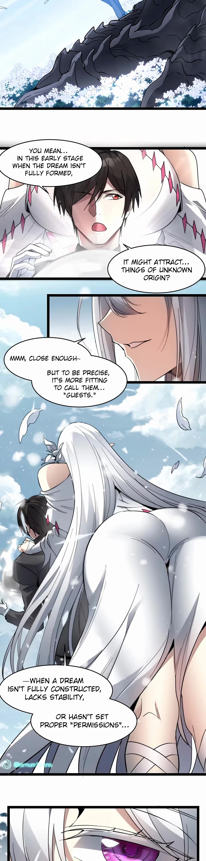 I’m Really Not the Evil God’s Lackey chapter 161 page 6