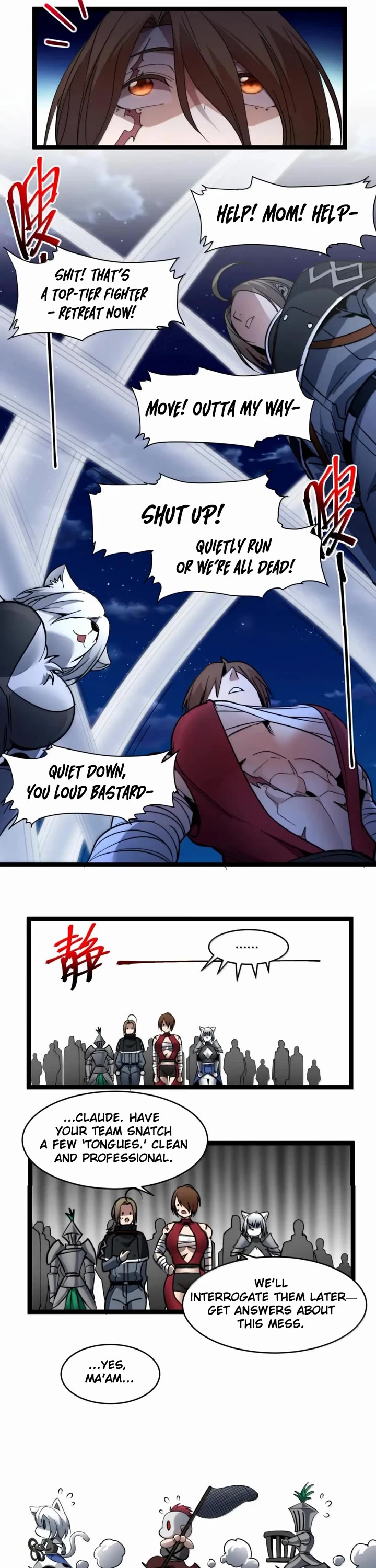 I’m Really Not the Evil God’s Lackey chapter 163 page 18