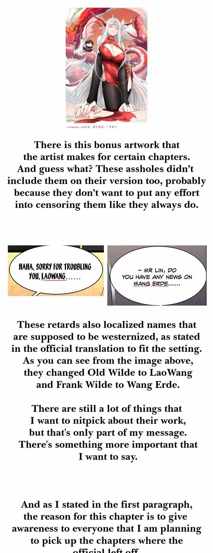 I’m Really Not the Evil God’s Lackey chapter 164.69 page 2