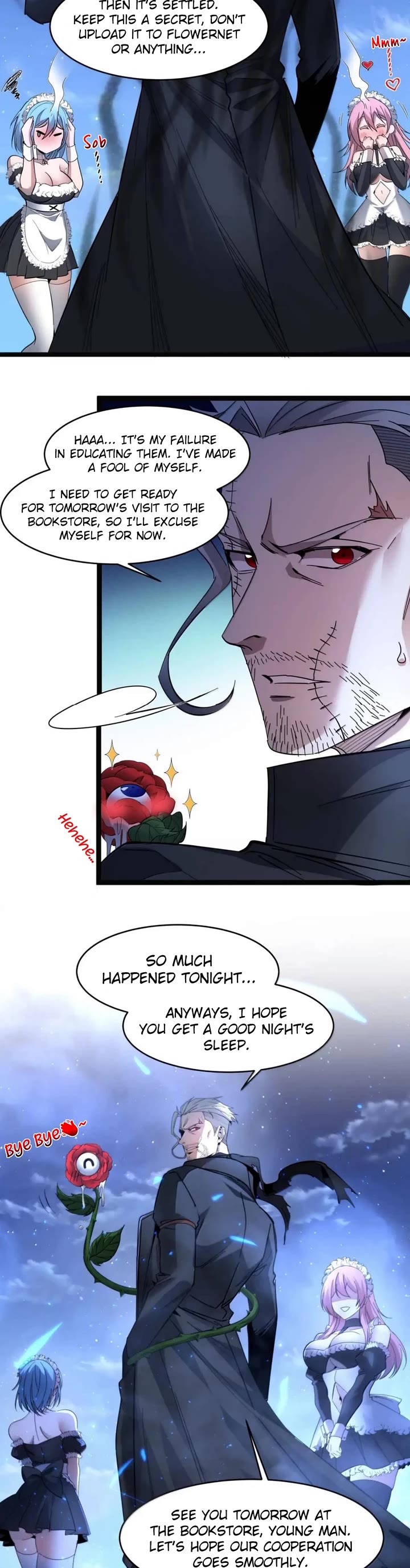 I’m Really Not the Evil God’s Lackey chapter 166 page 24