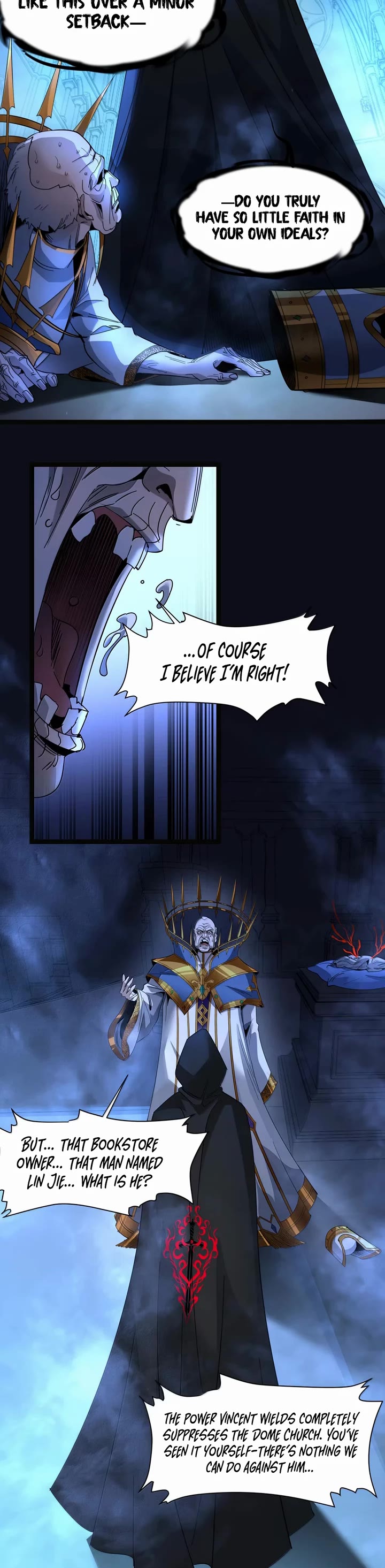 I’m Really Not the Evil God’s Lackey chapter 168 page 4