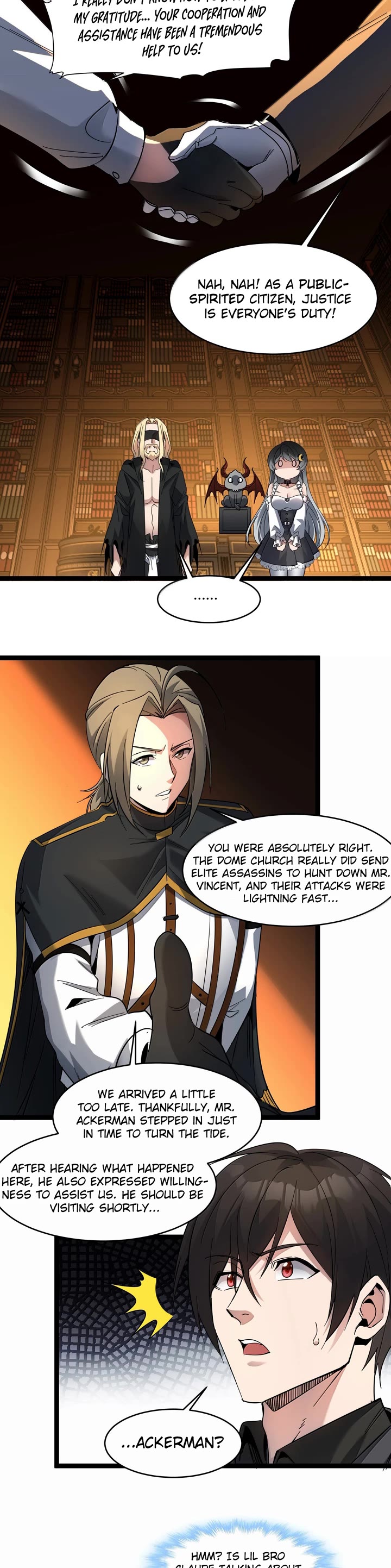 I’m Really Not the Evil God’s Lackey chapter 169 page 19