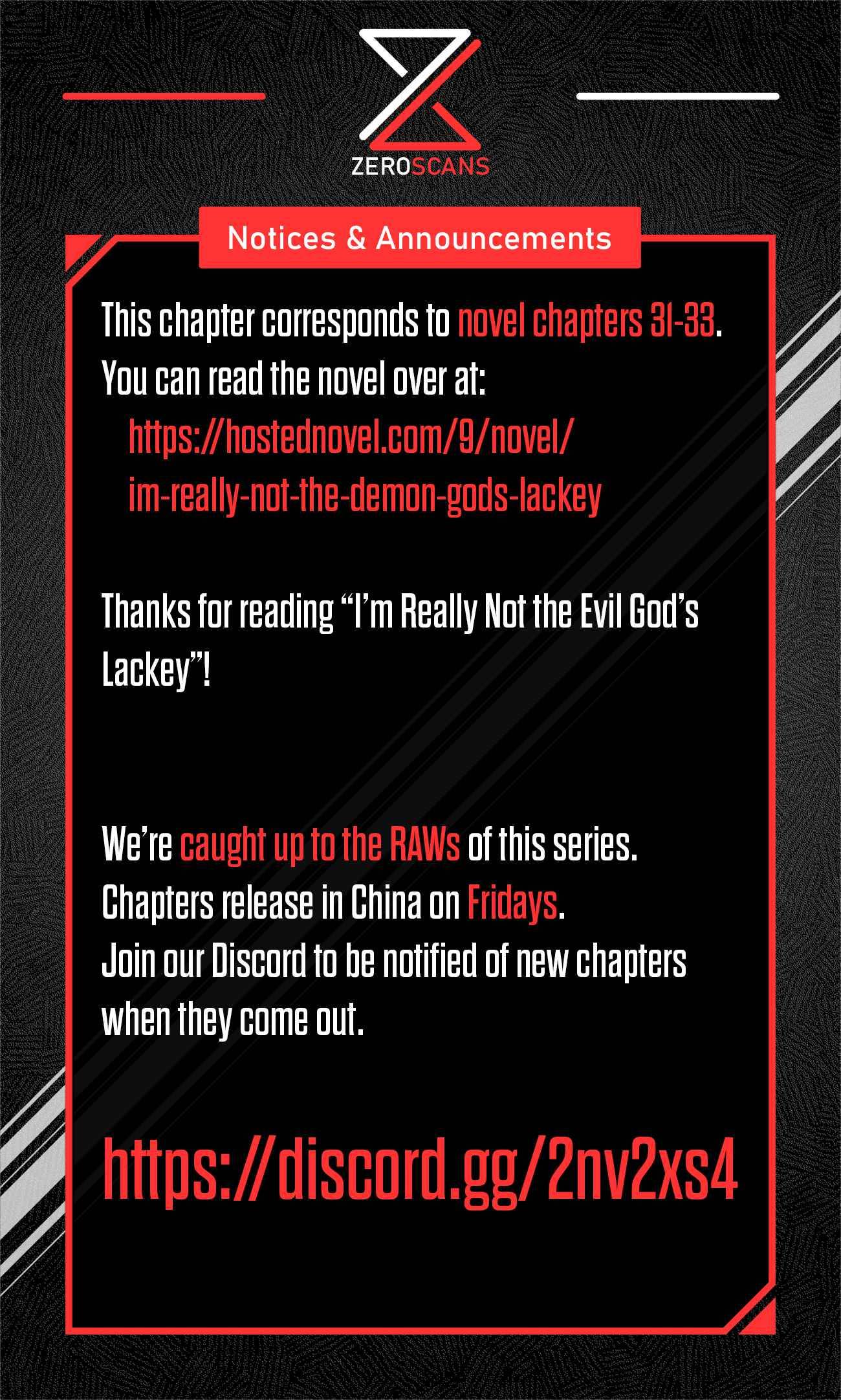 I’m Really Not the Evil God’s Lackey chapter 17 page 19