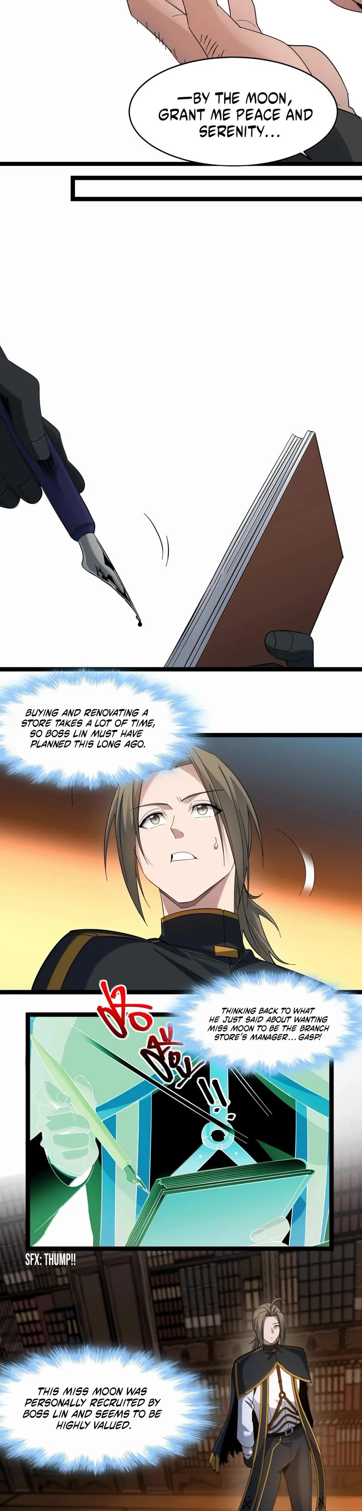 I’m Really Not the Evil God’s Lackey chapter 170 page 8