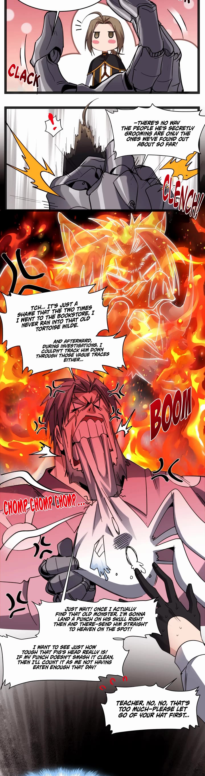 I’m Really Not the Evil God’s Lackey chapter 171 page 3