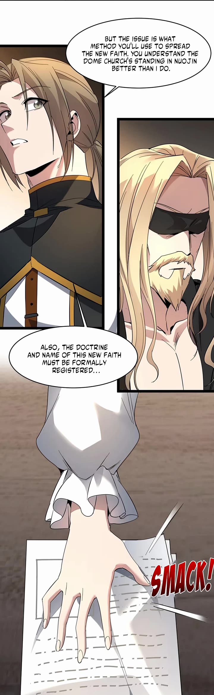 I’m Really Not the Evil God’s Lackey chapter 174 page 19