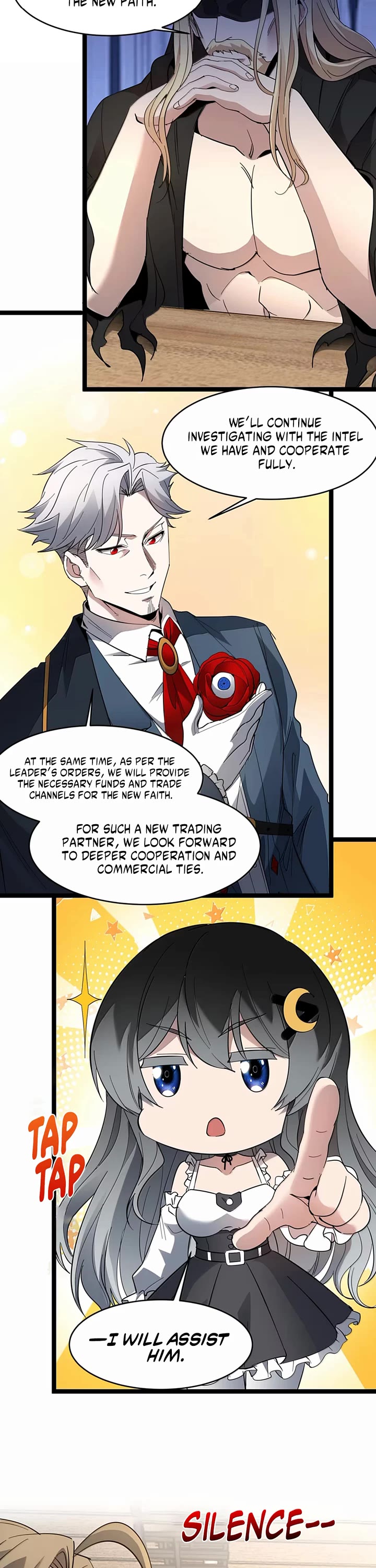 I’m Really Not the Evil God’s Lackey chapter 174 page 28