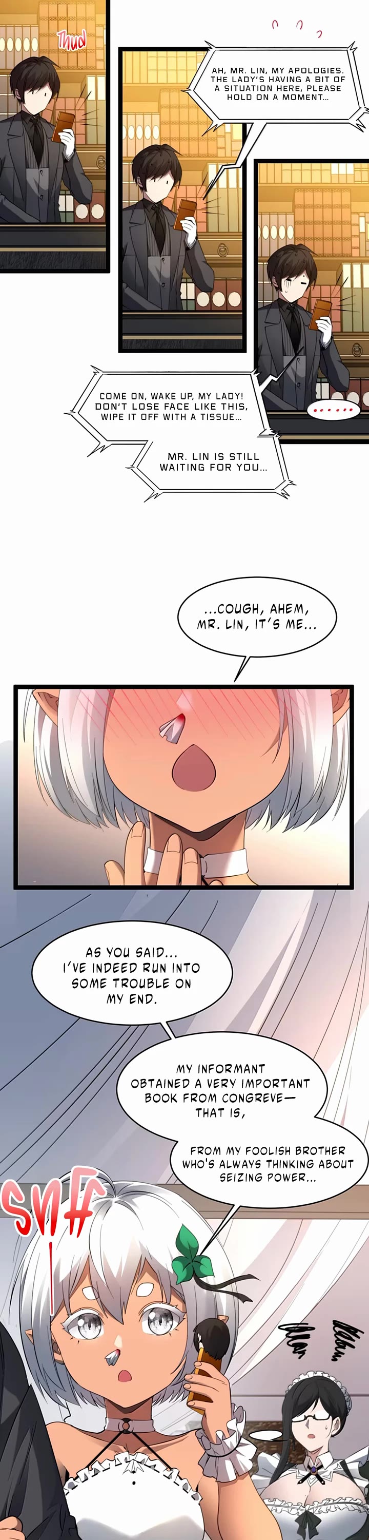 I’m Really Not the Evil God’s Lackey chapter 175 page 12