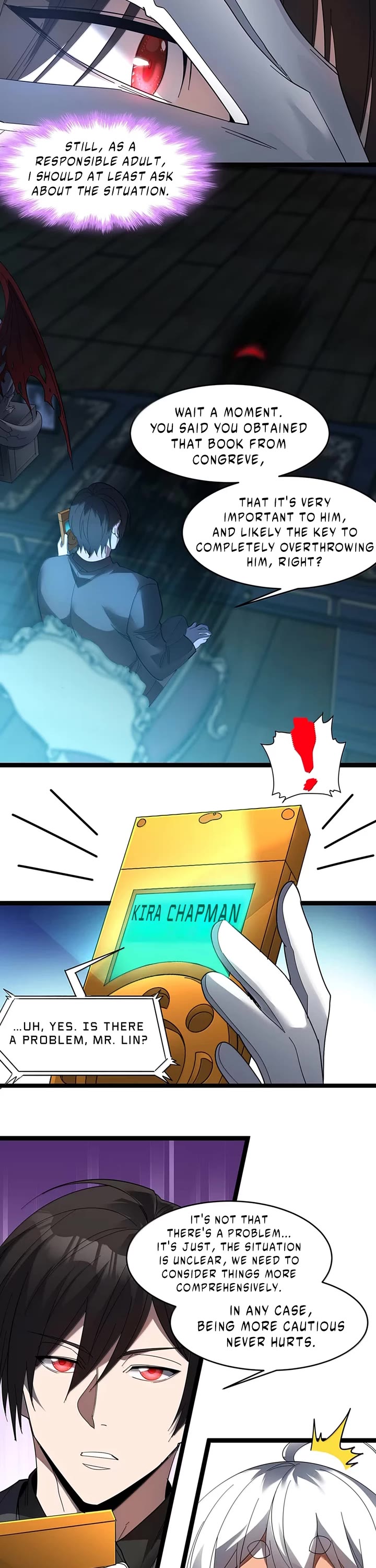 I’m Really Not the Evil God’s Lackey chapter 175 page 22