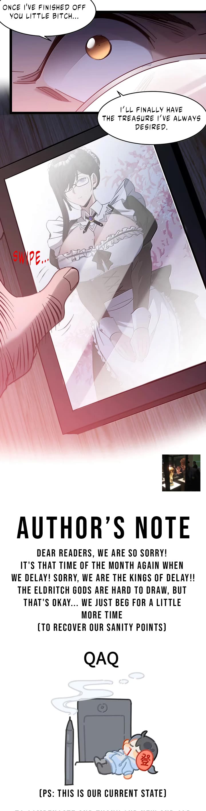 I’m Really Not the Evil God’s Lackey chapter 175 page 34