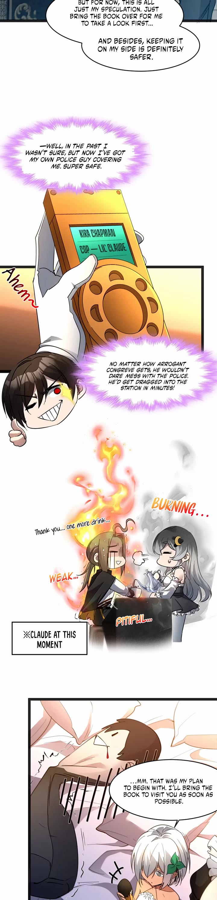 I’m Really Not the Evil God’s Lackey chapter 176 page 20