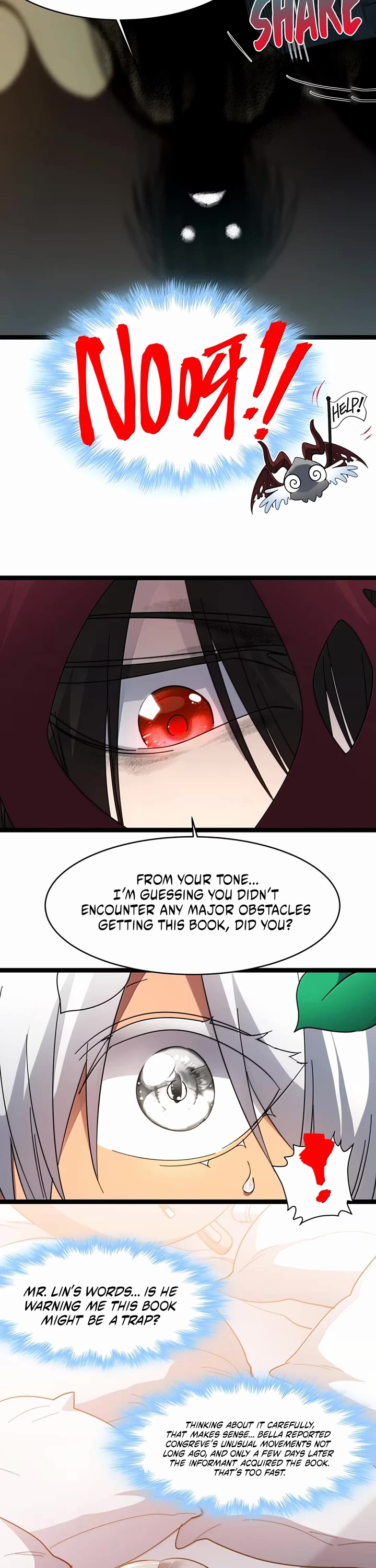 I’m Really Not the Evil God’s Lackey chapter 176 page 6