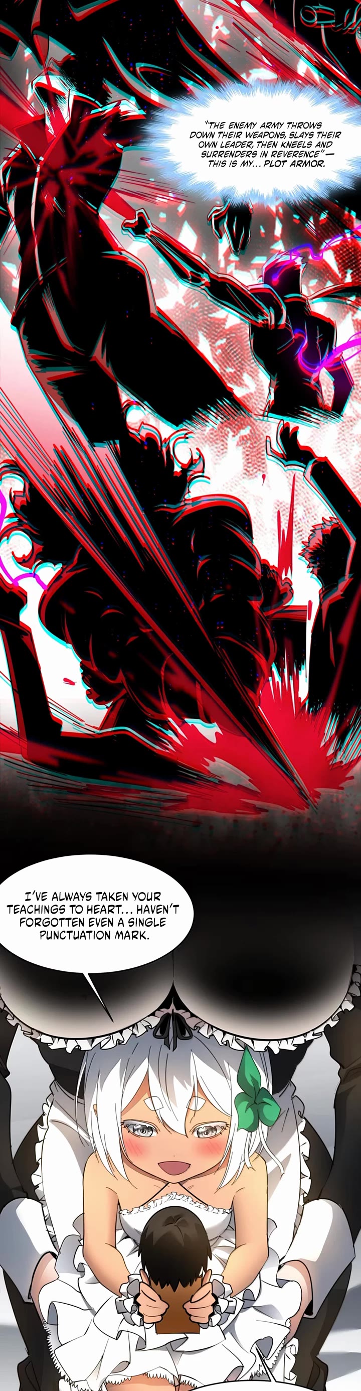 I’m Really Not the Evil God’s Lackey chapter 177 page 12