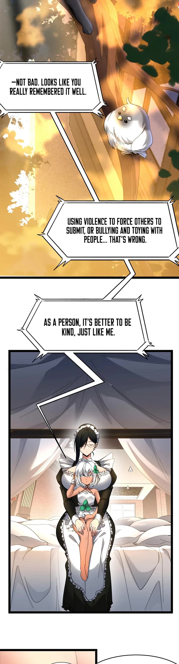 I’m Really Not the Evil God’s Lackey chapter 177 page 2