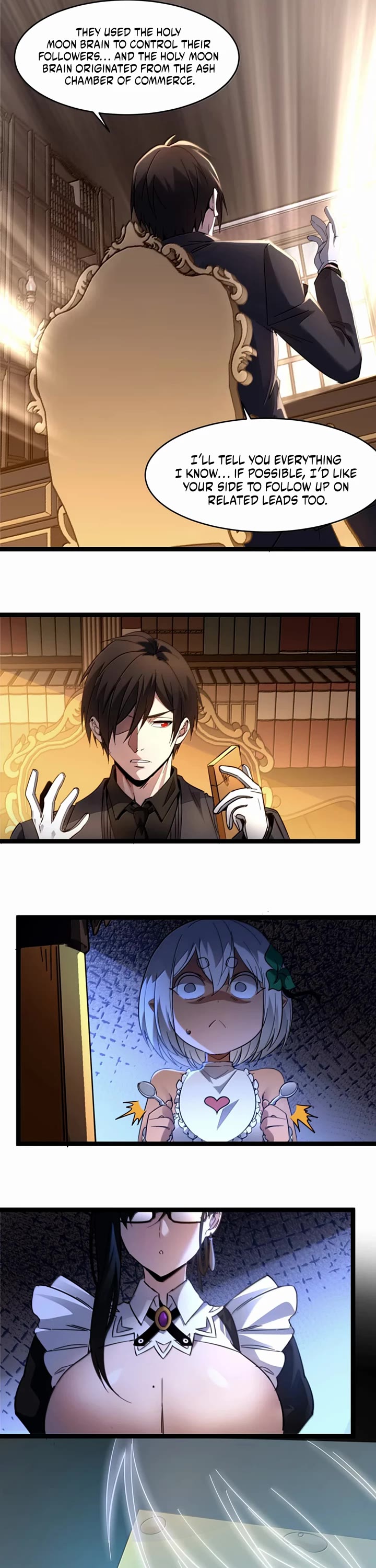 I’m Really Not the Evil God’s Lackey chapter 177 page 34