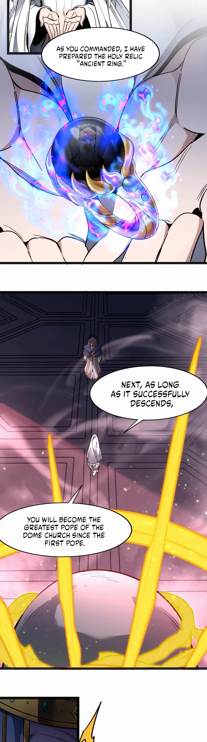I’m Really Not the Evil God’s Lackey chapter 185 page 14
