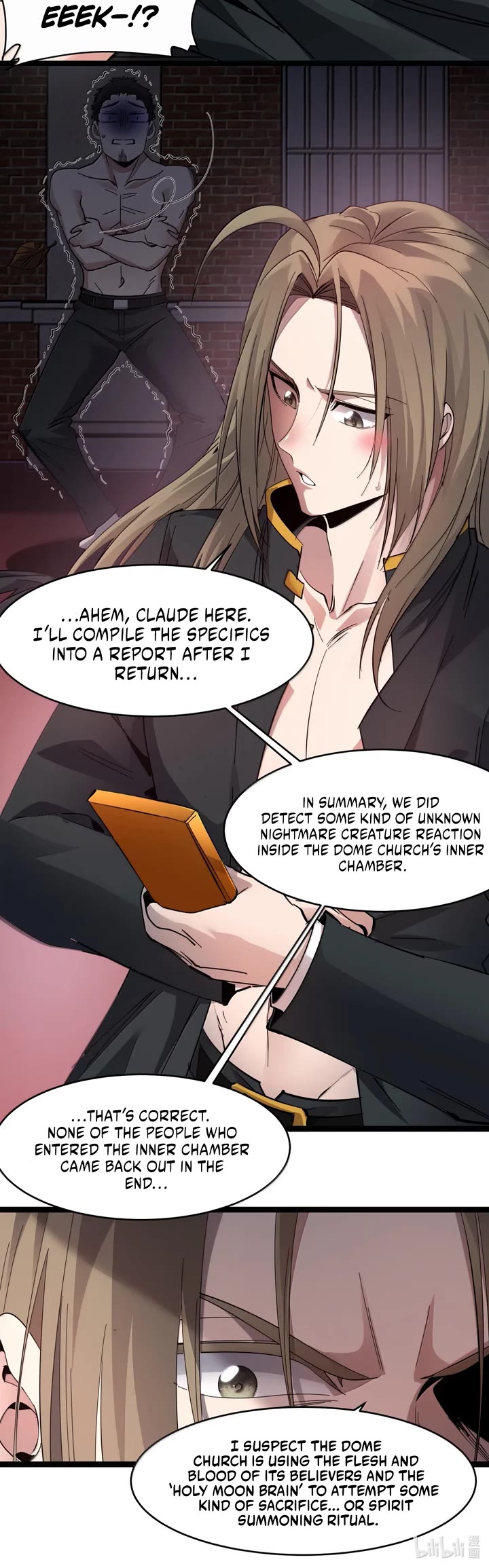 I’m Really Not the Evil God’s Lackey chapter 187 page 34