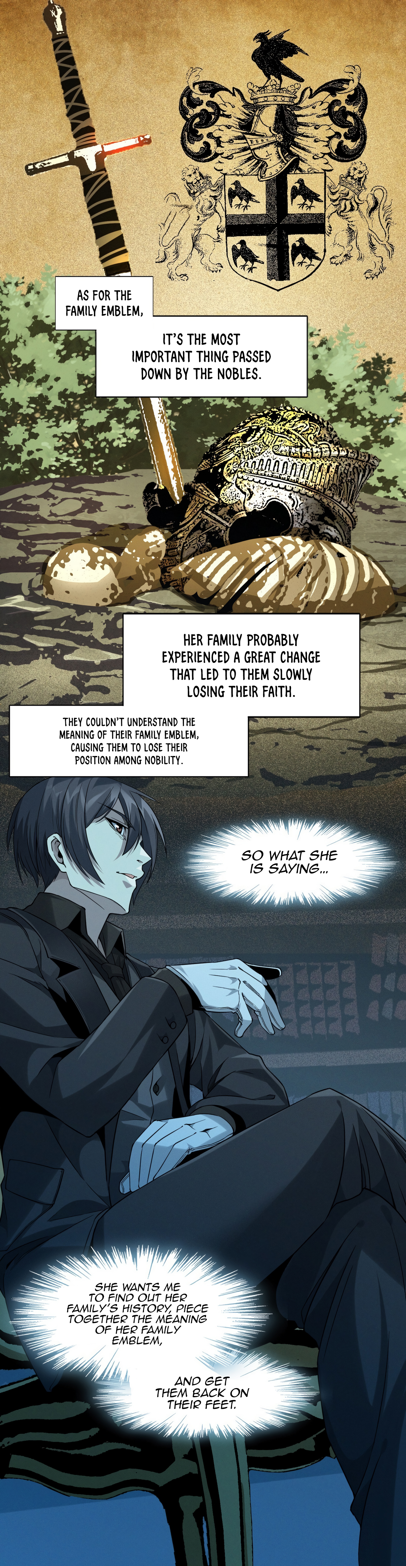 I’m Really Not the Evil God’s Lackey chapter 23.5 page 1