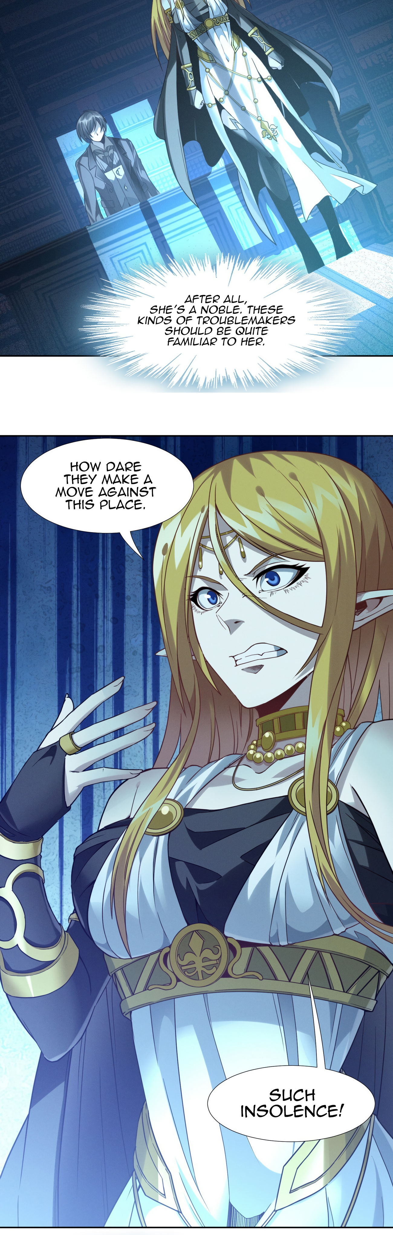 I’m Really Not the Evil God’s Lackey chapter 23.5 page 12