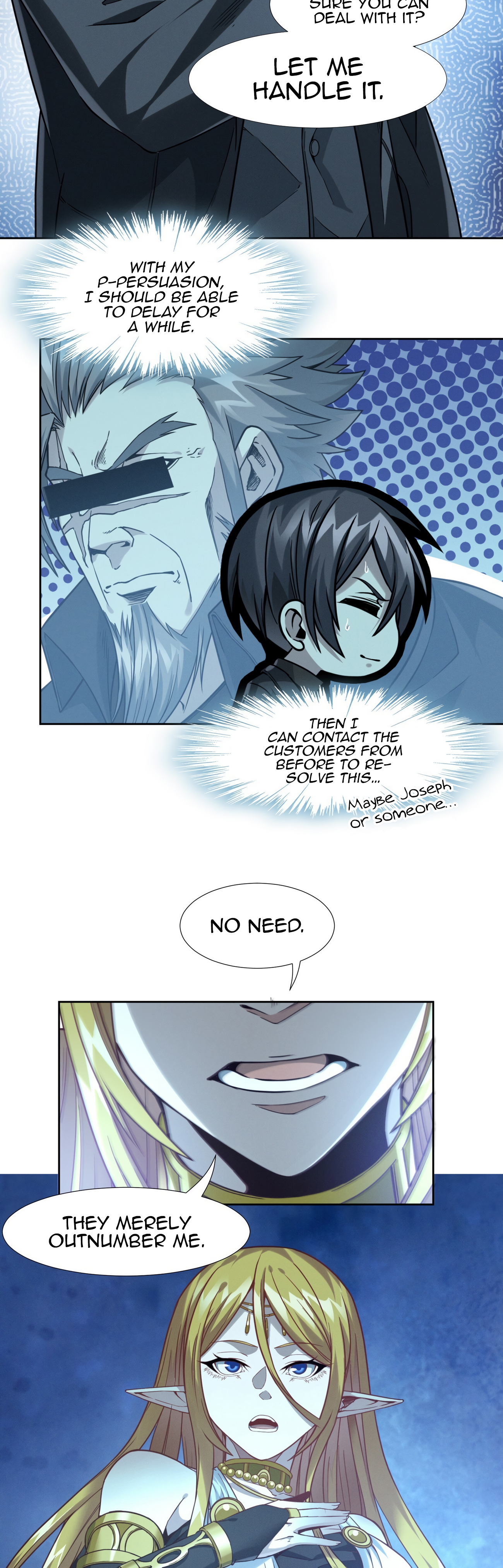 I’m Really Not the Evil God’s Lackey chapter 23.5 page 14