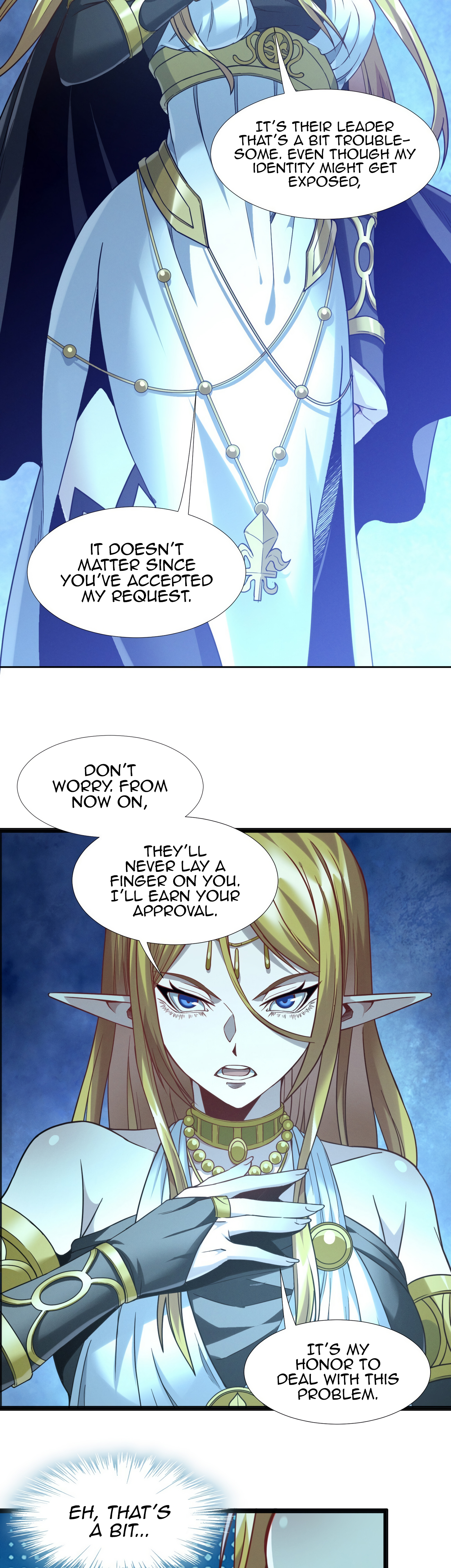 I’m Really Not the Evil God’s Lackey chapter 23.5 page 15