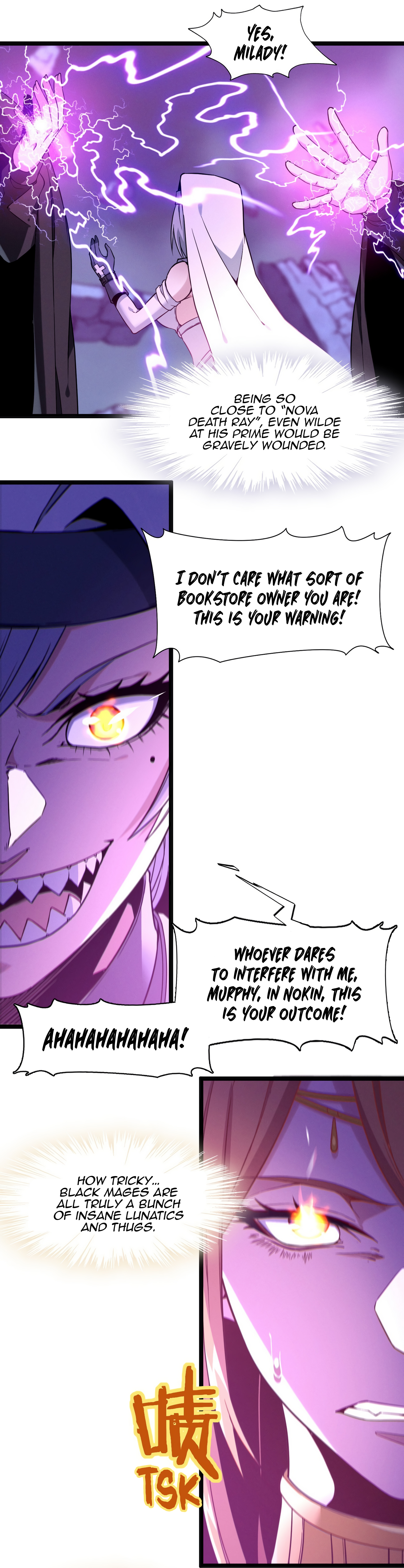 I’m Really Not the Evil God’s Lackey chapter 23.5 page 24