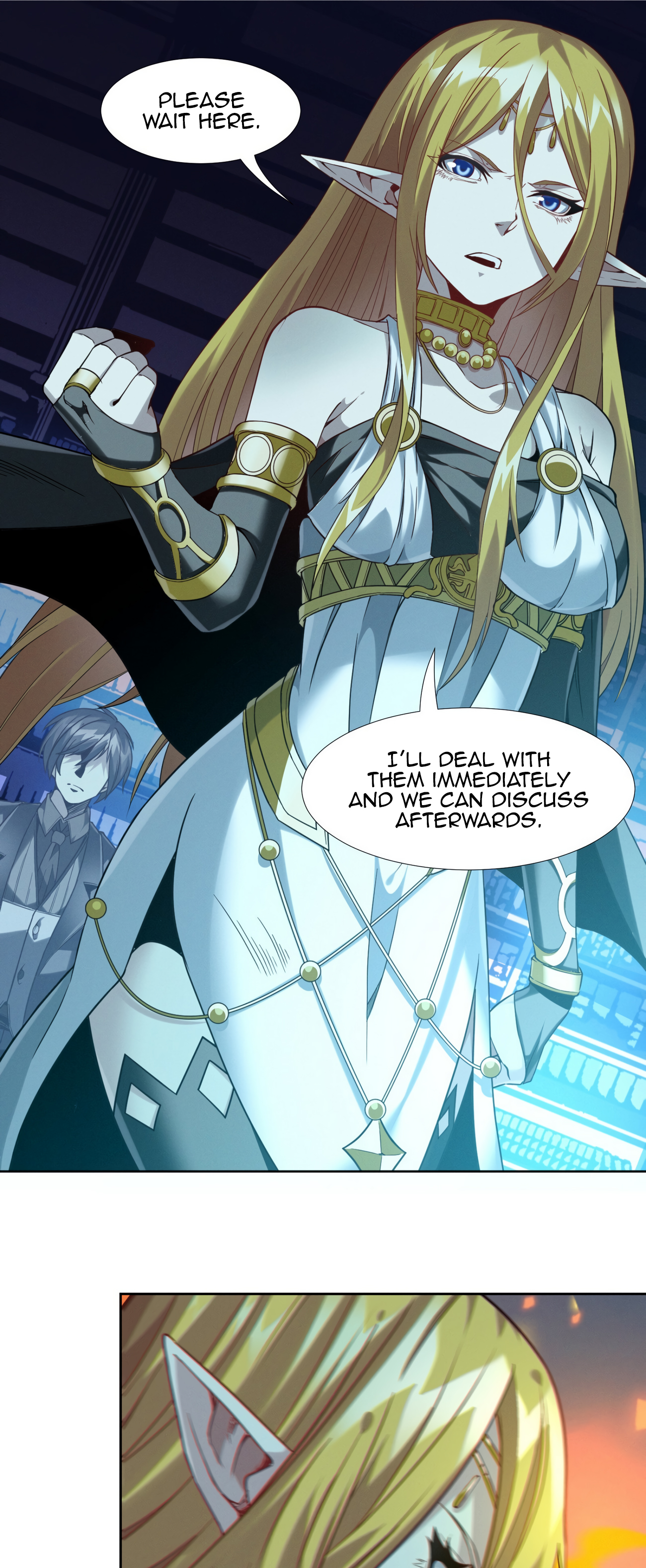 I’m Really Not the Evil God’s Lackey chapter 23.5 page 9