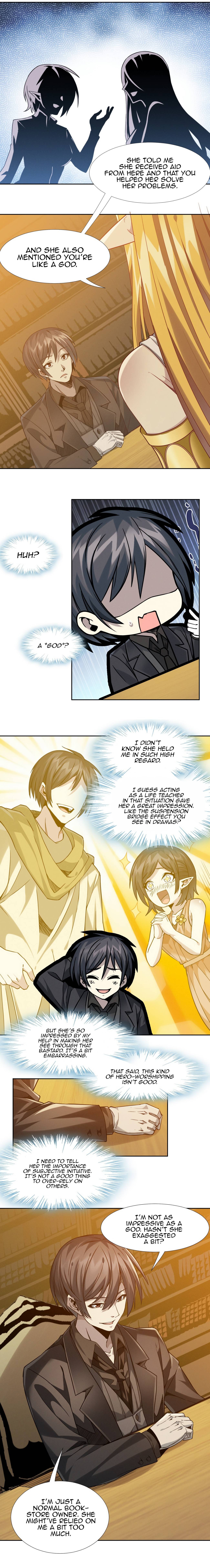 I’m Really Not the Evil God’s Lackey chapter 23 page 8