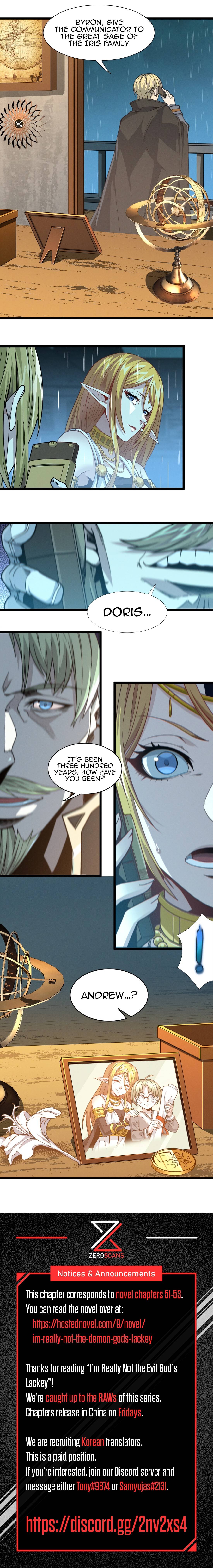 I’m Really Not the Evil God’s Lackey chapter 26 page 21