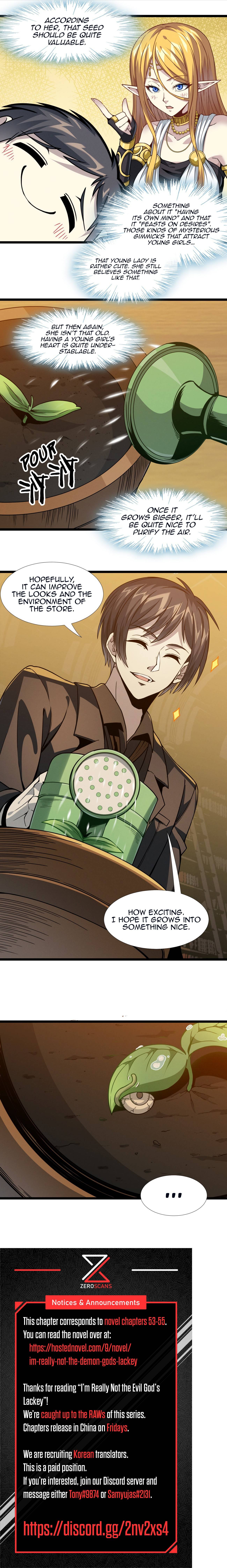 I’m Really Not the Evil God’s Lackey chapter 27 page 23