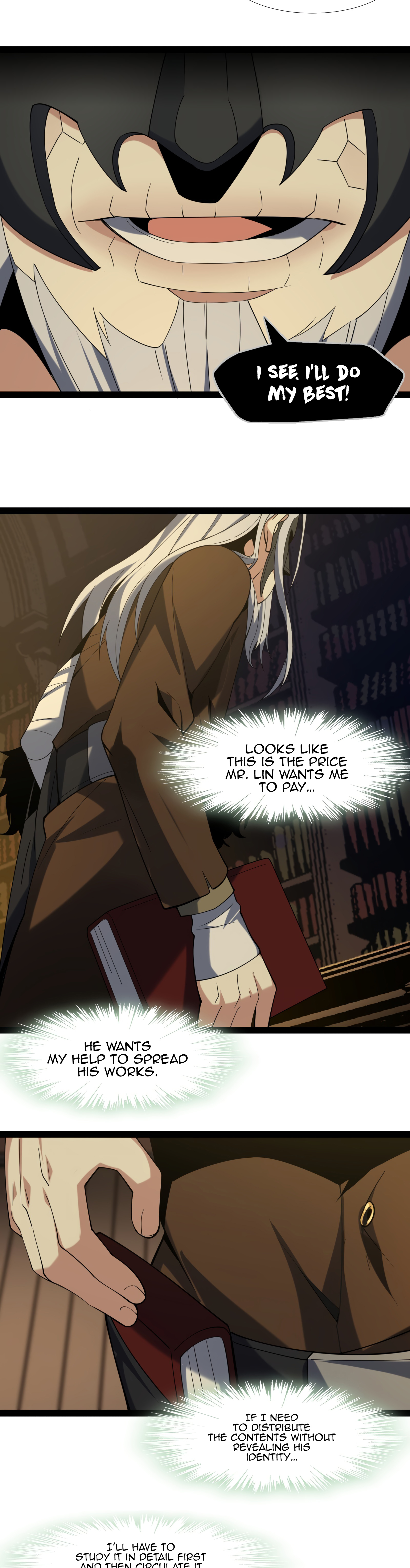 I’m Really Not the Evil God’s Lackey chapter 3.5 page 10