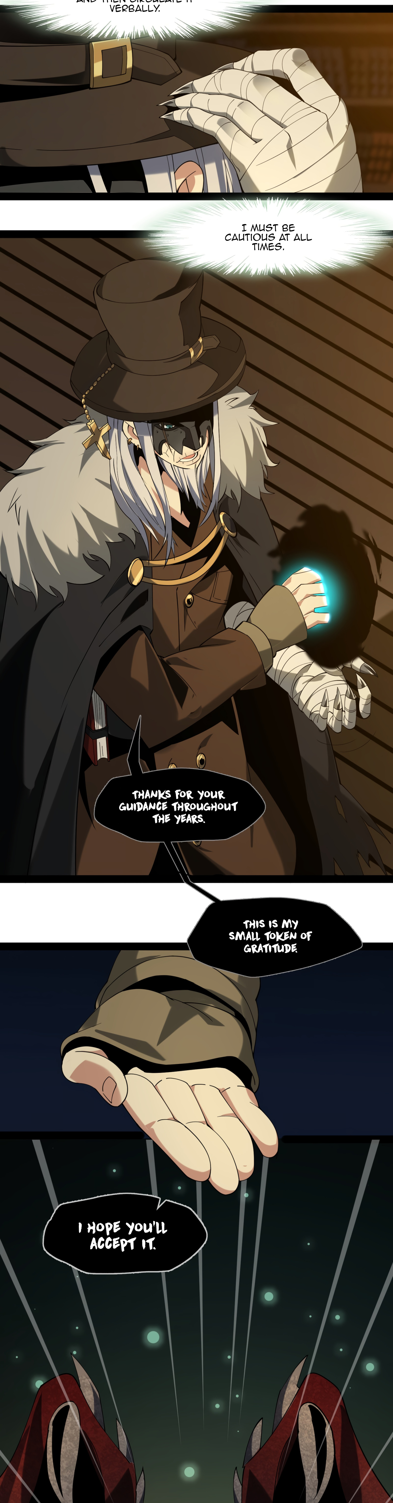 I’m Really Not the Evil God’s Lackey chapter 3.5 page 11