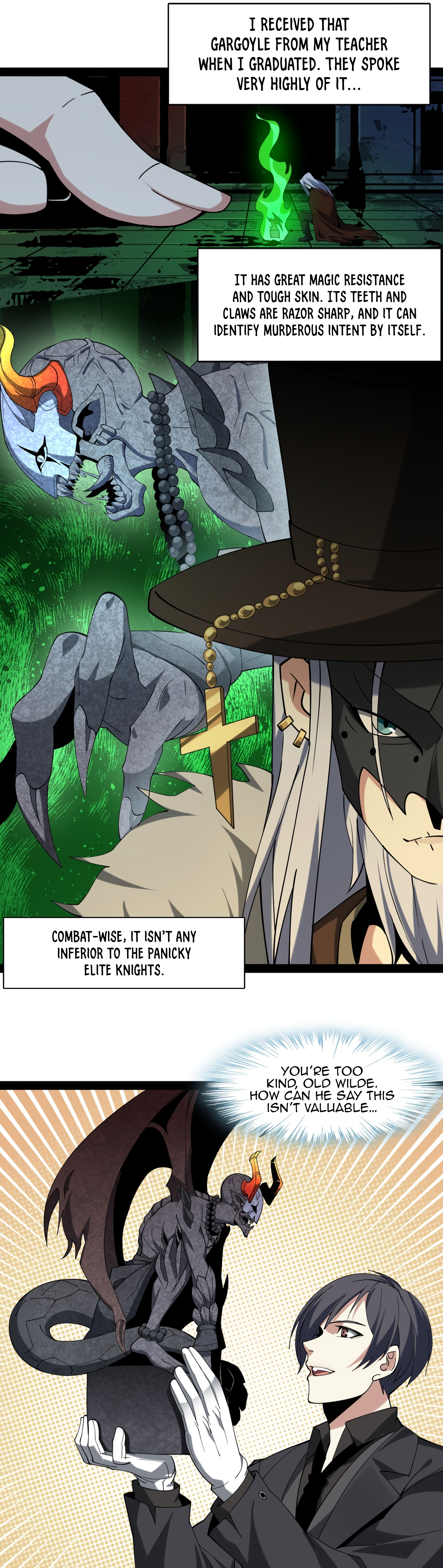 I’m Really Not the Evil God’s Lackey chapter 3.5 page 13