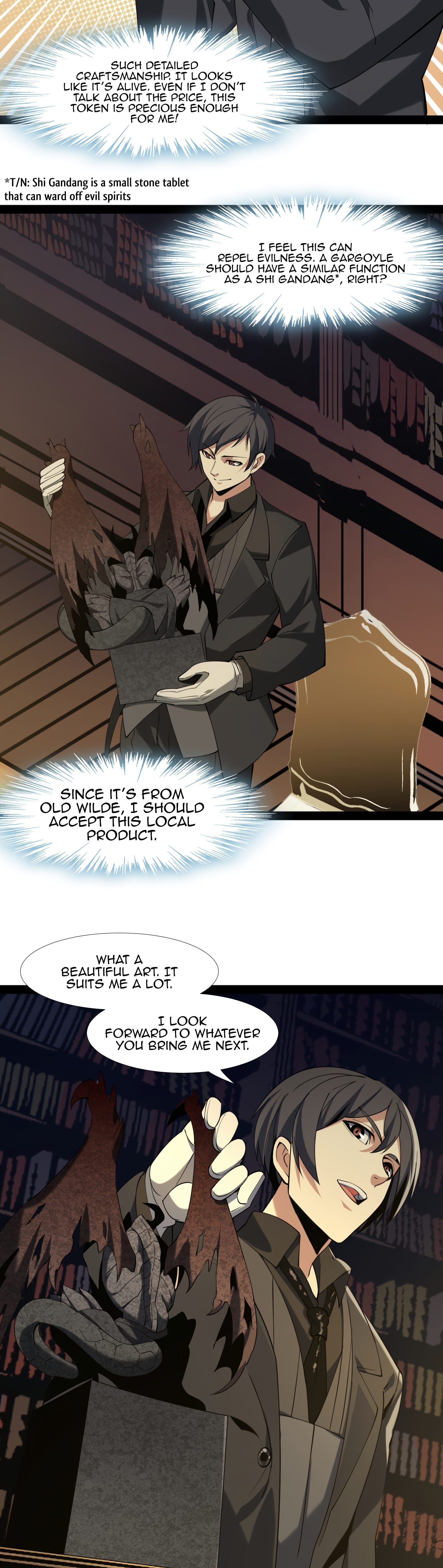 I’m Really Not the Evil God’s Lackey chapter 3.5 page 14