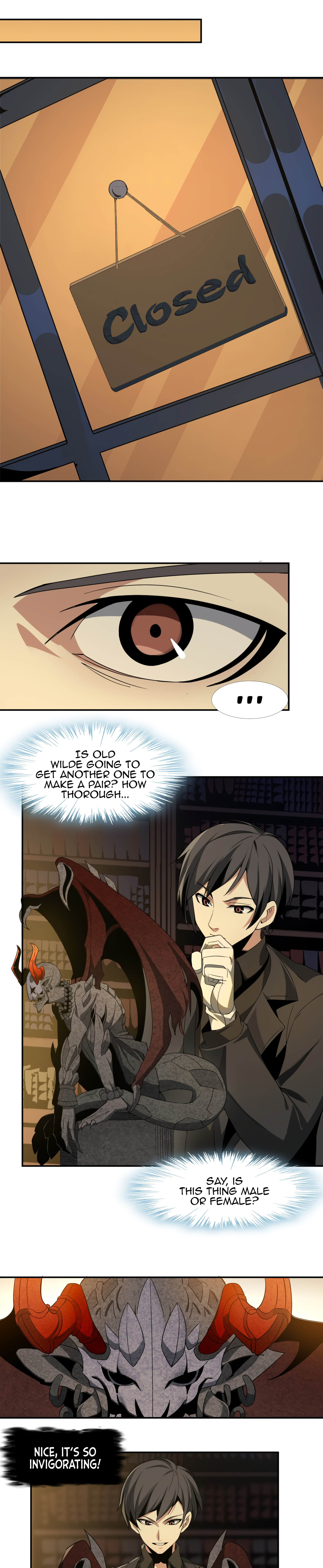 I’m Really Not the Evil God’s Lackey chapter 3.5 page 18