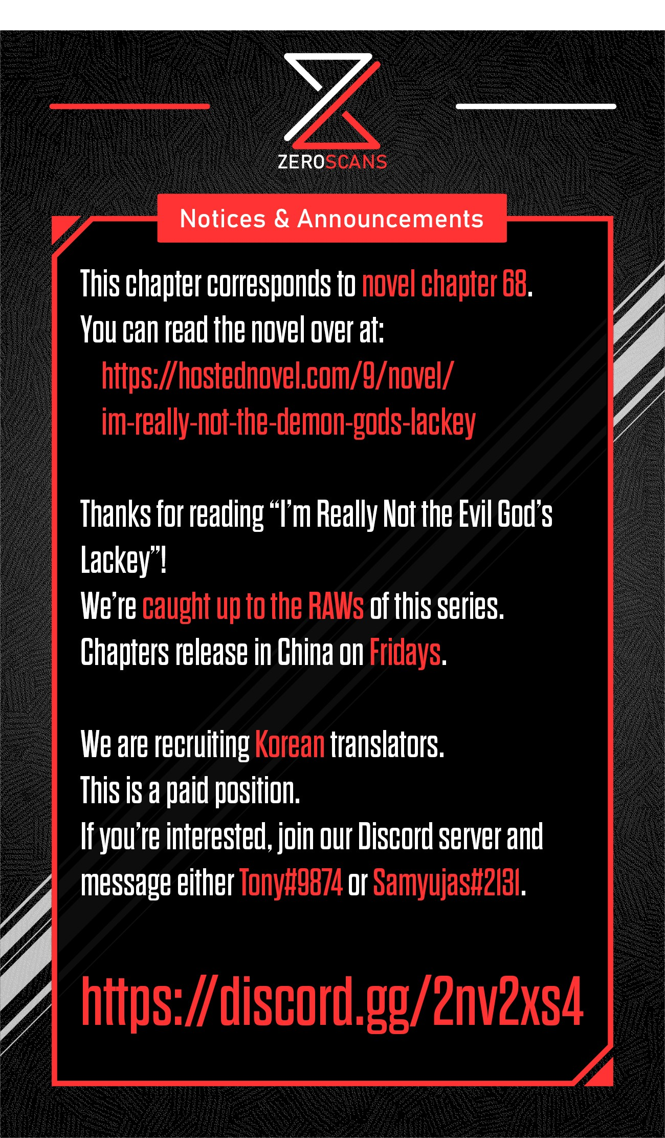 I’m Really Not the Evil God’s Lackey chapter 36.5 page 27