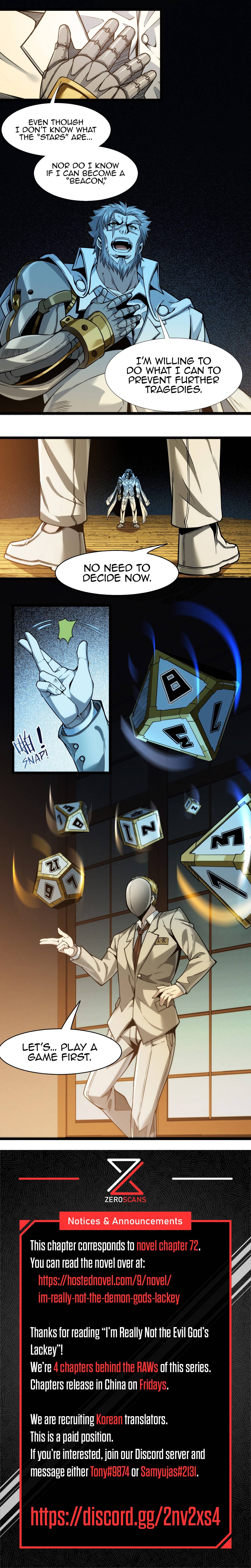 I’m Really Not the Evil God’s Lackey chapter 39 page 12