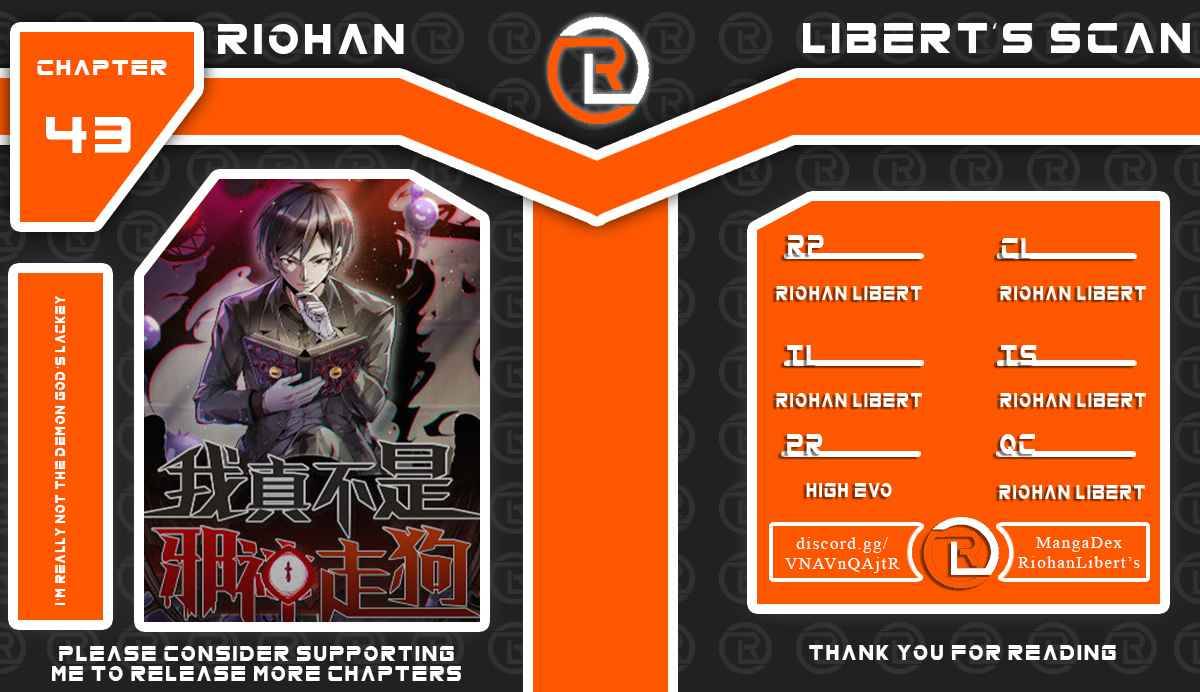 I’m Really Not the Evil God’s Lackey chapter 43 page 1