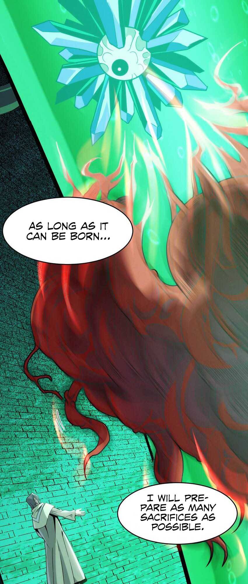 I’m Really Not the Evil God’s Lackey chapter 45 page 22