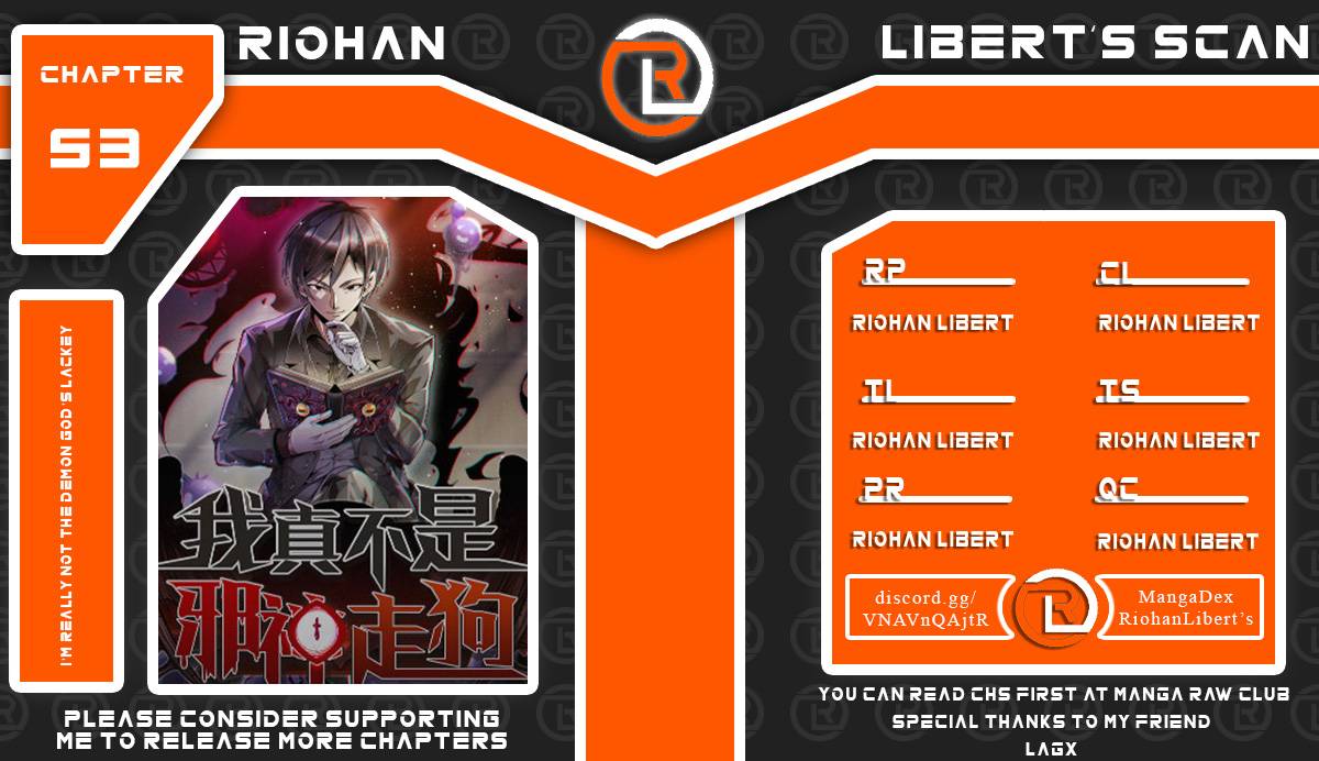 I’m Really Not the Evil God’s Lackey chapter 53 page 1