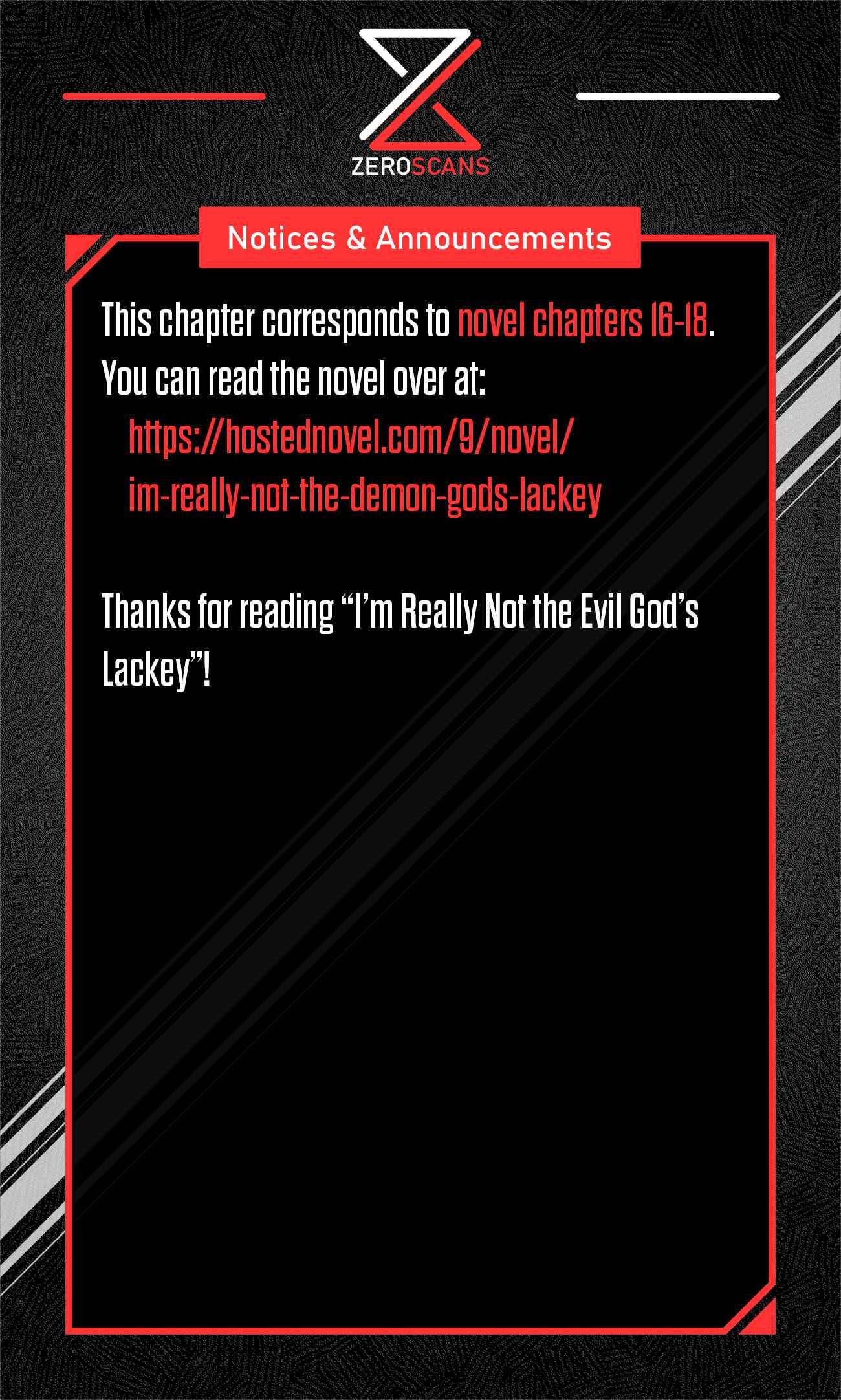 I’m Really Not the Evil God’s Lackey chapter 9 page 10