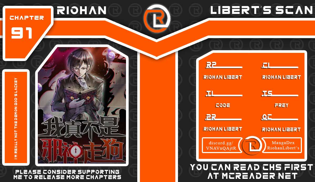 I’m Really Not the Evil God’s Lackey chapter 91 page 1