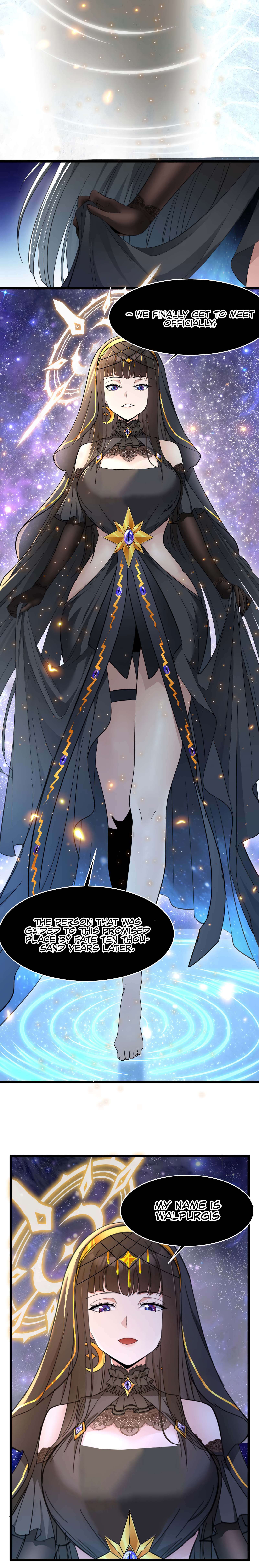 I’m Really Not the Evil God’s Lackey chapter 95 page 8