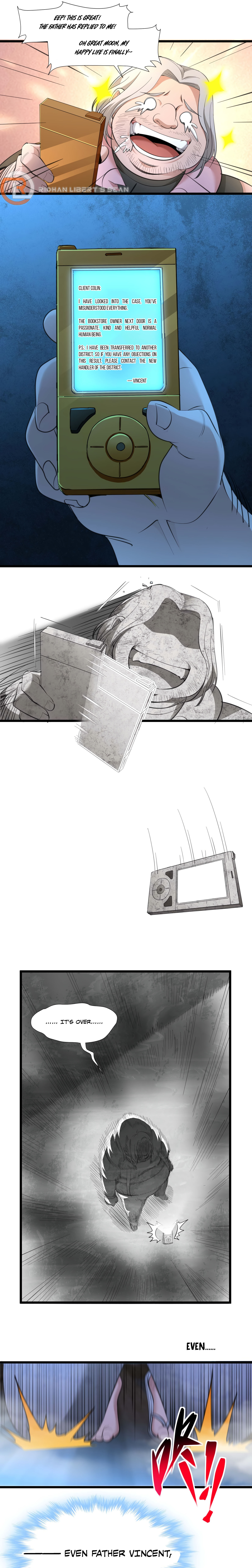 I’m Really Not the Evil God’s Lackey chapter 96 page 4