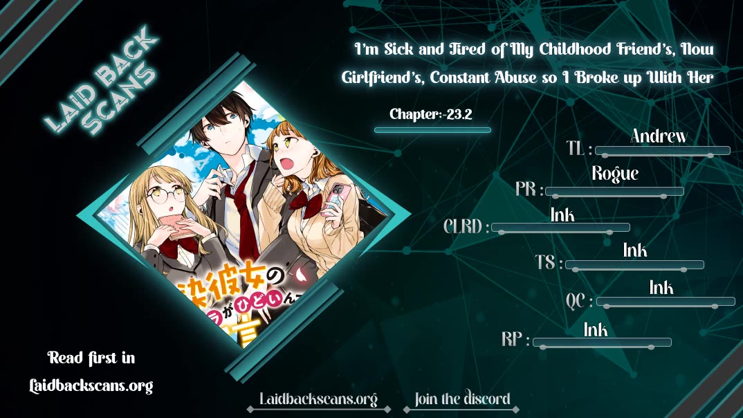 I’m Sick and Tired of My Childhood Friend’s, Now Girlfriend’s, Constant Abuse so I Broke up With Her chapter 23.2 page 12