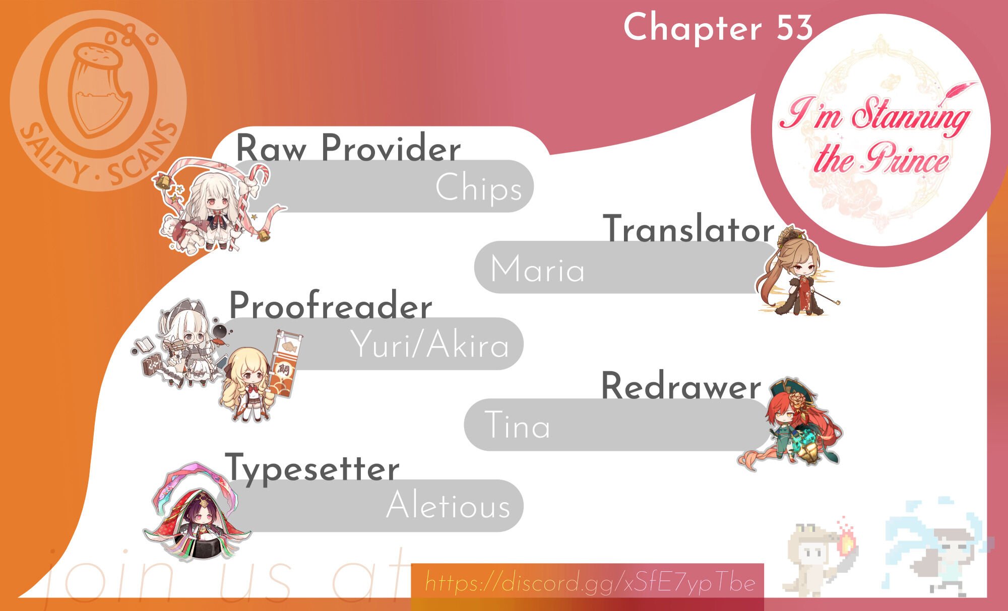 I'm Stanning the Prince chapter 53 page 1