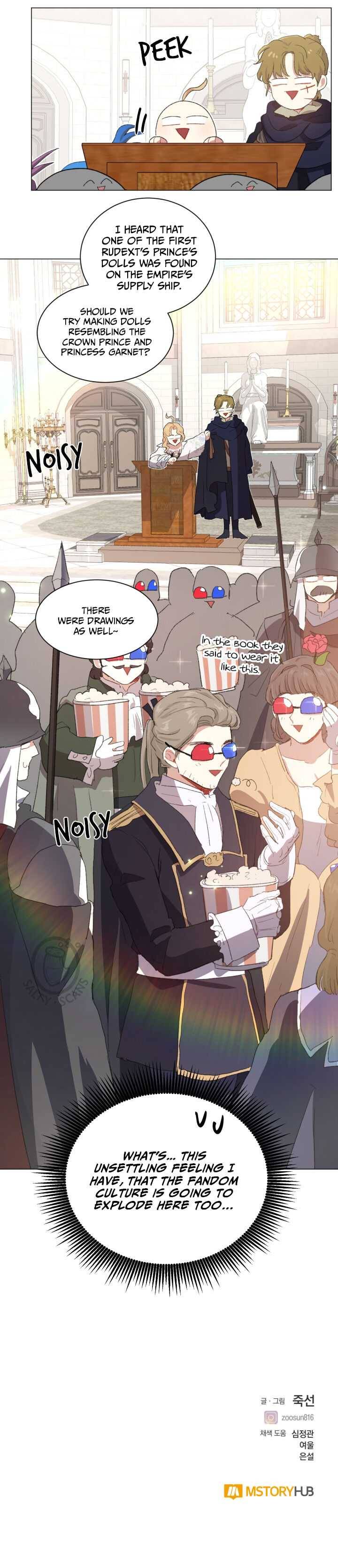 I'm Stanning the Prince chapter 61 page 27