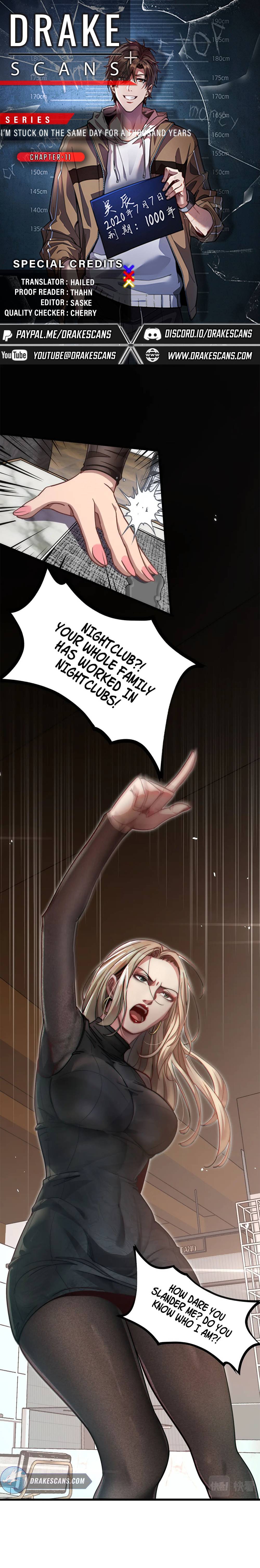 I’m Stuck On The Same Day For A Thousand Years chapter 11 page 1