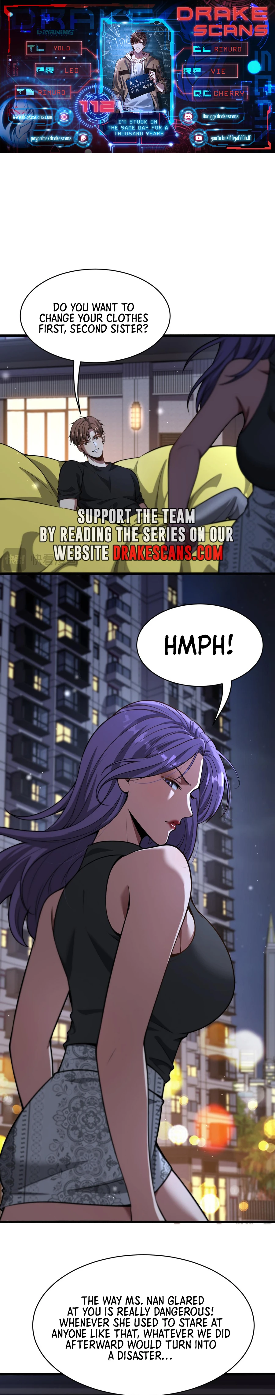 I’m Stuck On The Same Day For A Thousand Years chapter 112 page 1